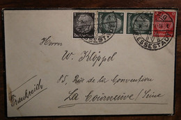 AK 1934 Messestadt Leipzig Deutsches Reich Dt DR Cover Germany Foire - Brieven En Documenten