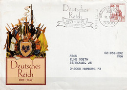 Berlin - Deitsches Reich [Werbung Borek] (MiNr: PU 124 B1/001) 1983 - Siehe Scan - Sobres Privados - Usados