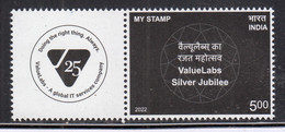 My Stamp MNH 2022, ValueLabs, Value Labs, Information Technology Services For Mobile, Telecom, Data, Etc., - Ongebruikt