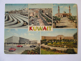 Kuwait Unused Multiview Postcard 70s/Koweit Carte Postale Multivue Des Annees 70 - Koeweit