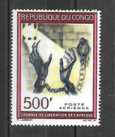 TIMBRE NEUF DU CONGO BRAZZA DE 1967 AVEC LEGERE TRACE DE CHARNIERE N° MICHEL 127 - Neufs