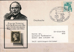 BRD FGR RFA - Privatumschlag Hill [Werbung Borek] (MiNr: PU 110 B2/003c) 1979 - Siehe Scan - Enveloppes Privées - Oblitérées