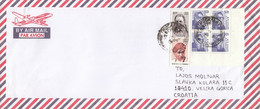 INDIA Cover Letter 471,box M - Airmail