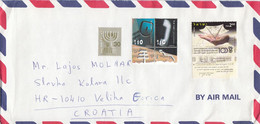 ISRAEL Cover Letter 481,box M - Poste Aérienne