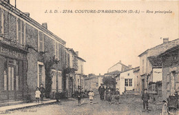 79-COUTURE-D'ARGENSON- RUE PRINCIPALE - Sonstige & Ohne Zuordnung