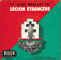 SP 45 RPM (7")  Musique De La 13e D.B.L.E. "  13e Demi Brigade De Légion étrangère  " - World Music