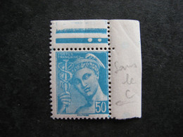 TB N° 538, Neuf  XX . Sans Le C De 50C. - Unused Stamps