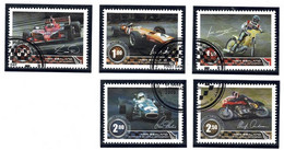 New Zealand 2009 World Motorsport Champions Set Of 5 Used - Used Stamps