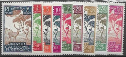 NC Mh Nc * 1928 7,4 Euros Incomplete Postage Due Set Deer Cerf - Timbres-taxe