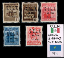 ITALY 1945 C.L.N. ARONA - Comité De Libération Nationale (CLN)