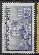 NC Mh Nc * 1938 25 Euros Curie - Unused Stamps