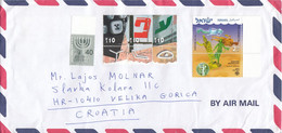 ISRAEL Cover Letter 487,box M - Aéreo