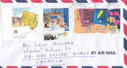 ISRAEL Cover Letter 491,box M - Poste Aérienne