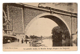 CPA 3280 - 94 / LE PERREUX / La Grande Arche , Le Moulin Rouge - Le Perreux Sur Marne