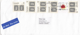 CANADA Cover Letter 497,box M - Airmail