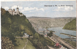 Duitsland Postkaart  Oberwesel "Ruine Schönburg" Gebruikt 1926 (9040) - Oberwesel