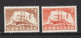 Grönland Greenland Dänemark MiNr. 34-35 ** - Ungebraucht