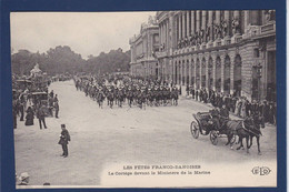 CPA Danemark Royauté Royalty Non Circulé Fêtes Franco Danoises - Denemarken