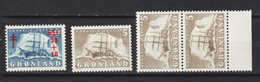 Grönland Greenland Dänemark MiNr. 40-41 ** - Usados