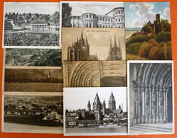 GERMANY - LOT 10 OLD POSTCARDS, DIFFERENT PLACES AND TOWNS - Colecciones Y Lotes