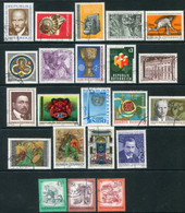 AUSTRIA 1976 Complete  Issues Except Stamp Day Used.  Michel 1506-35, 1537-39, Blocks 3-4 - Oblitérés