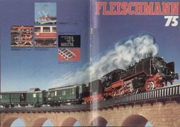 Catalogue FLEISCHMANN 1975 HO 1/87- N 1/160 - Auto Rallye + Prislista SEK  - En Suédois - Sin Clasificación