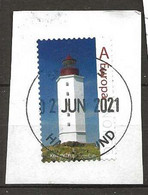 Norway 2014 Lighthouse Kvitsøy (1829)  (Europa)  Mi 1886  Cancelled  12 JUN 1921   On Paper - Usados