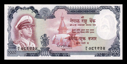 Nepal 1000 Rupees 1972 Pick 21 SC UNC - Népal