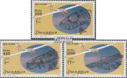 Somalia 995-997 (kompl.Ausg.) Postfrisch 2002 Segelflug - Somalia (1960-...)