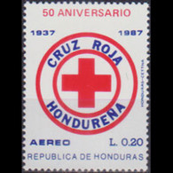 HONDURAS 1987 - Scott# C762 Red Cross 50th. Set Of 1 MNH - Honduras