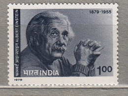 INDIA 1979 Famous People A. Einstein MNH(**) Mi 786 #28085 - Albert Einstein