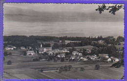 Carte Postale 74. Sciez  Le Lac Léman Et La Côte Suisse   Très Beau Plan - Sciez