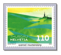 Switzerland 2022 (B22) Kartause Ittingen Monastery Kirche Kloster Thurgau , Single Stamp Canton Of Switzerland MNH - Ungebraucht