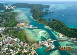 Palau Koror Aerial View New Postcard - Palau