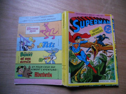 SUPERMAN GEANT Album Relie N°1 DE  1983 Avec Les N°16/17/18 Sagedition - Superman
