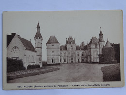 CPA 72 Sarthe - REQUEIL - Environs De Pontavallain - Château De La Roche Mailly - Pontvallain