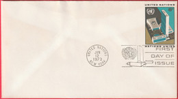 FDC - Entier Postal - Enveloppe - Nations Unies - (New-York) (12-1-73) - United Nations - Brieven En Documenten