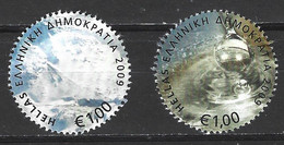 GRECE. Timbres De 2009. Préservation Des Régions Polaires. - Préservation Des Régions Polaires & Glaciers