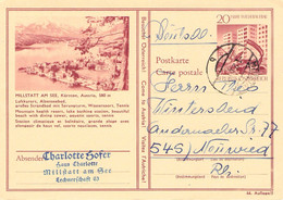 ÖSTERREICH - POSTKARTE 1966 WIEDERAUFBAU > NEUWIED/DE /4-12 - 1961-70 Lettres
