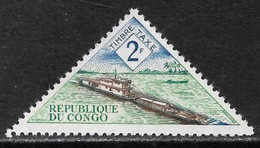 CONGO REPUBLICA - TRANSPORTES - AÑO 1961 - Nº CATALOGO YVERT 39 - NUEVOS - Nuevos