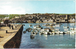 THE HARBOUR, ST. IVES, CORNWALL, ENGLAND. UNUSED POSTCARD   Tw8 - St.Ives