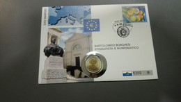 SAN MARINO 2 EURO 2004 - Numisletter Met Zegel En 2 Euromunt ZELDZAAM - San Marino