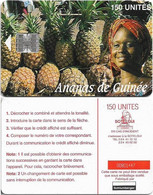 Guinea - Sotelgui - Ananas, SC7, Old Schlumberger, Logo, 150Units, Used - Guinea