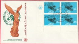 FDC - Enveloppe - Nations Unies - (New-York) (1-3-78) - Global Eradication Of Smallpox (Recto-Verso) - Lettres & Documents