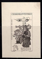 CZECHOSLOVAKIA(1964) Galileo. Die Proof On Thin Carton. Scott No 1231. Expert Mark On Reverse. Only 2-3 Exist! - Prove E Ristampe