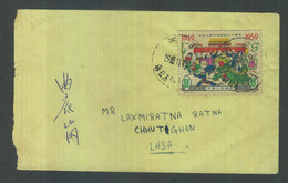 China PRC Nielamu Tibet To Lhasa Cover - Covers & Documents