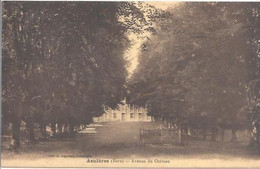 CPA Asnières Avenue Du Château - Arnières