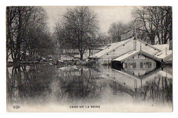 CPA 3282 - 75 / PARIS ? / Crue De La Seine / Entrepot J. LAPLAT - Überschwemmung 1910