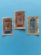 France Ex Colonies Haut Sénégal Et Niger AOF - 1914  - Touaregs - Targui - N°29 45c ; N°32 1F ; N°33 2F - Used - Used Stamps