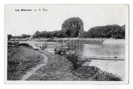 CPA 3284 - 94 / BRY - SUR - MARNE / La Marne / Pub Au Dos Chicoréé CASIEZ = BOURGEOIS Fabricant à CAMBRAI - Bry Sur Marne